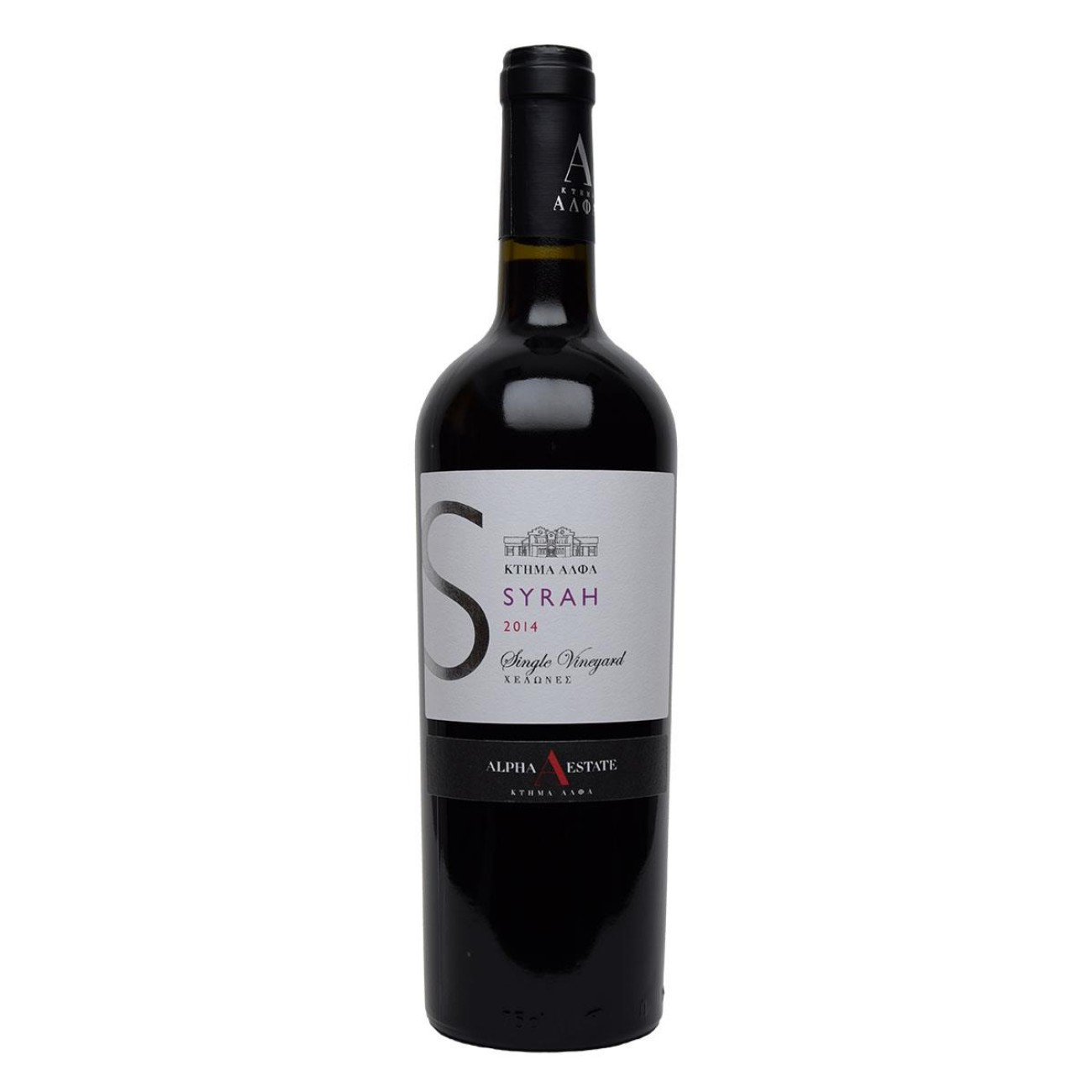 Κτήμα Άλφα Syrah Χελώνες 750ml Ερυθρό