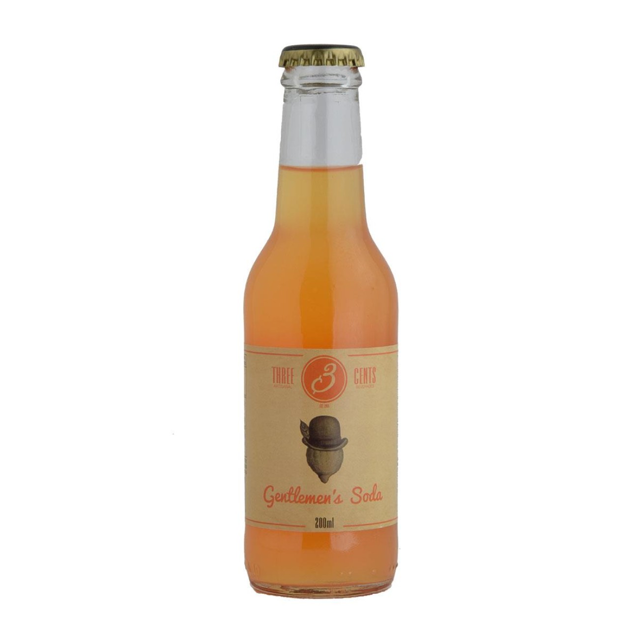 Three Cents Mandarin Bergamot Soda 200ml