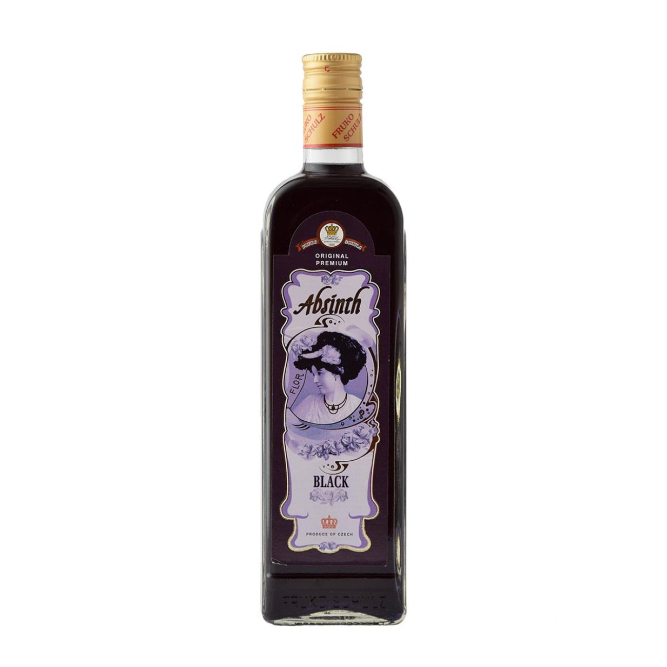 Fruko Schulz Absinth Black 70%vol. 500ml