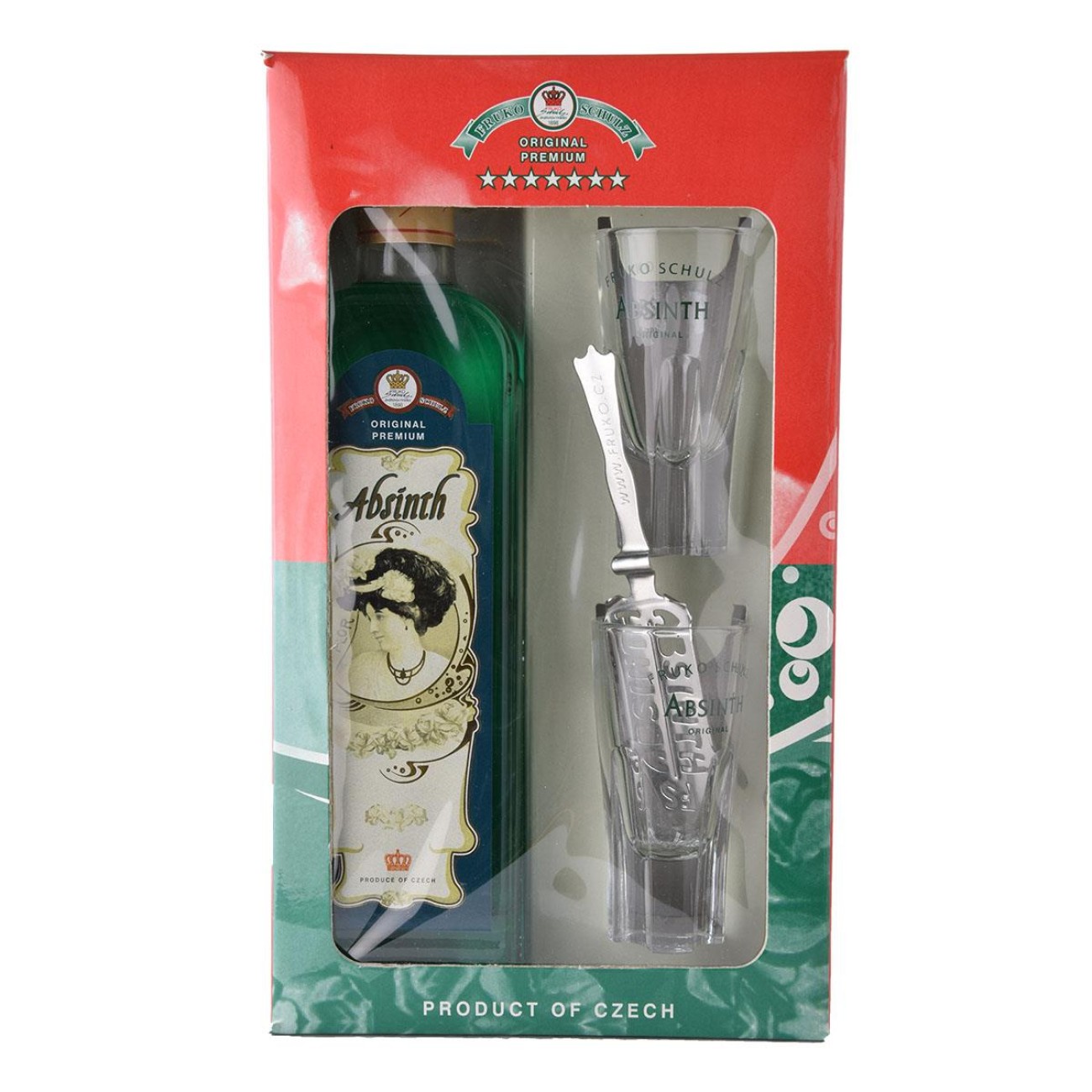 Fruko Schulz Green Absinth 500ml (2 Ποτήρια + 1 κουτάλι)