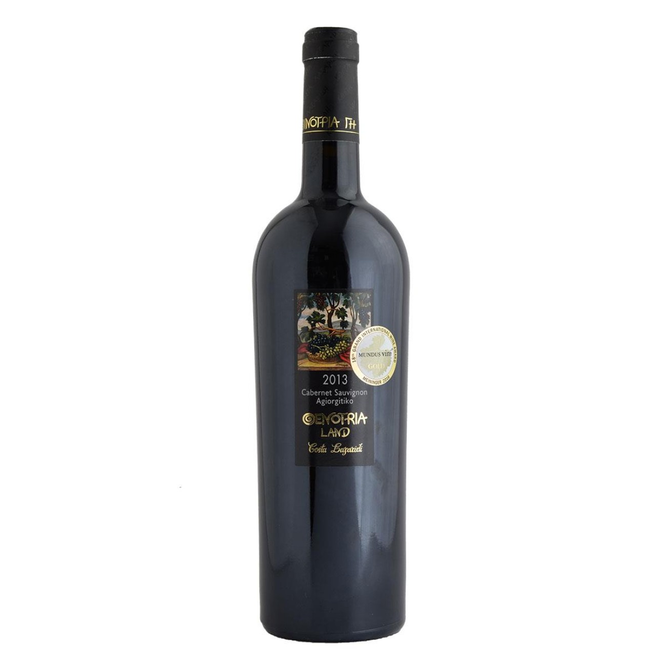 Λαζαρίδης Κ. Οινότρια Γή Cabernet Sauv.-Αγιωργίτικο 750ml Ερυθρό