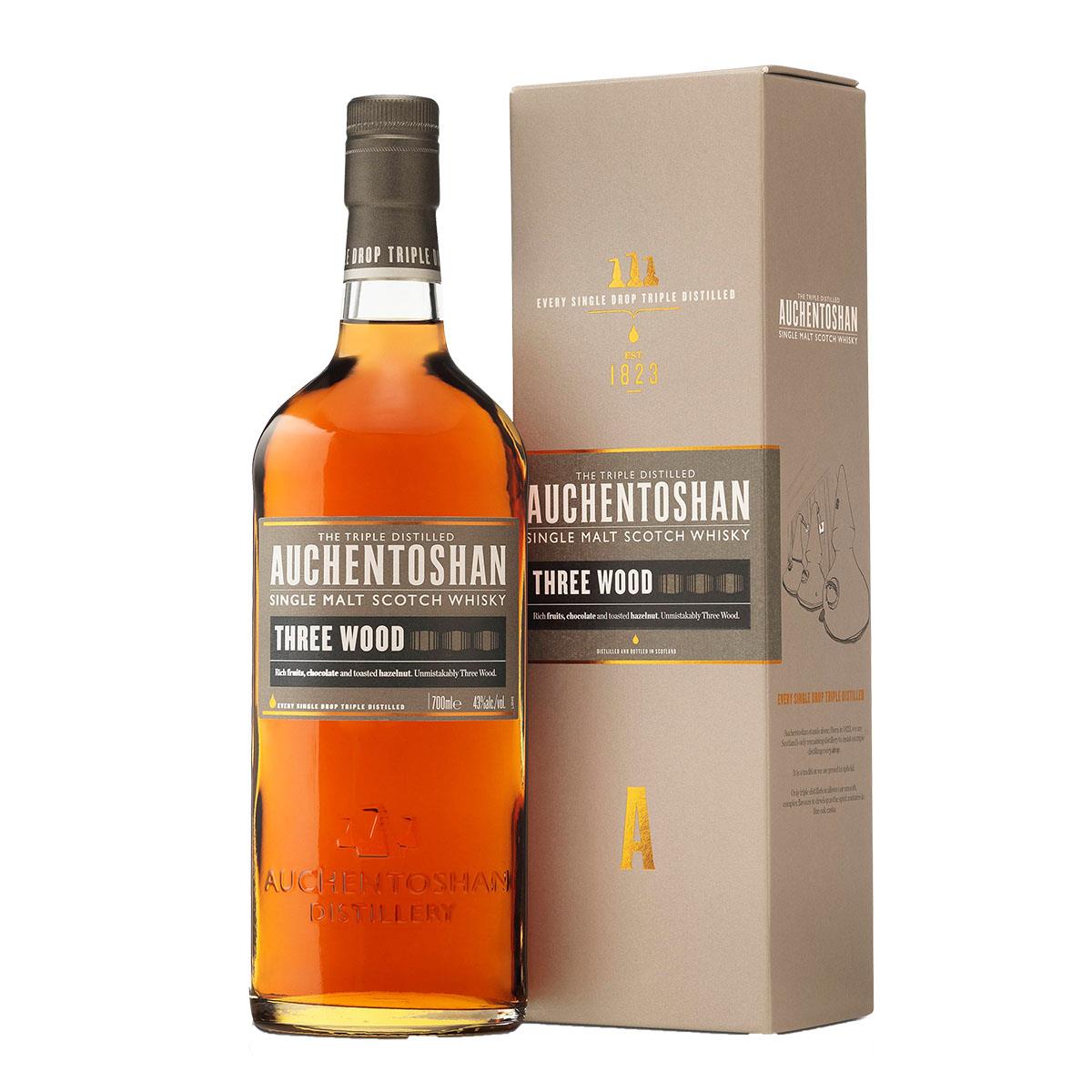 Auchentoshan Three Wood 700ml