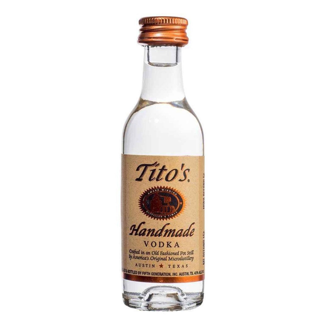 Titos Handmade Βότκα 50ml