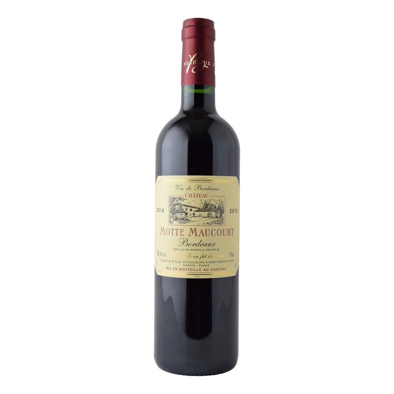 Chateau Motte Maucourt Bordeaux 750ml Ερυθρό