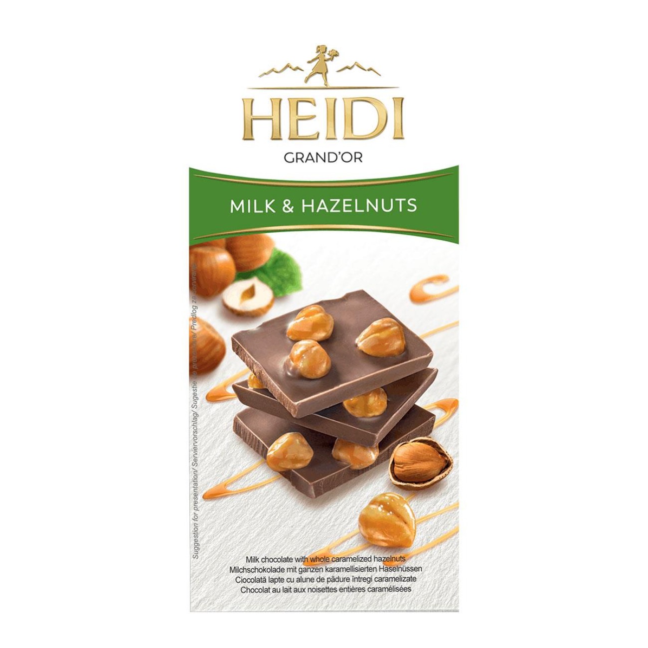 Heidi Grand Οr Golden Haselnuts Milk 100gr.