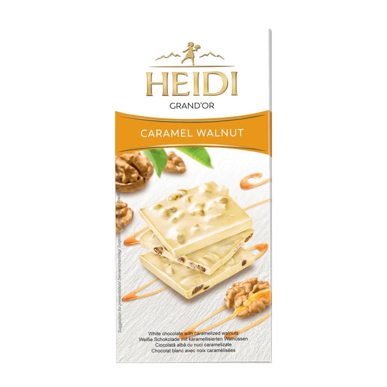 Heidi GrandOr Caramel Walnut 90gr.