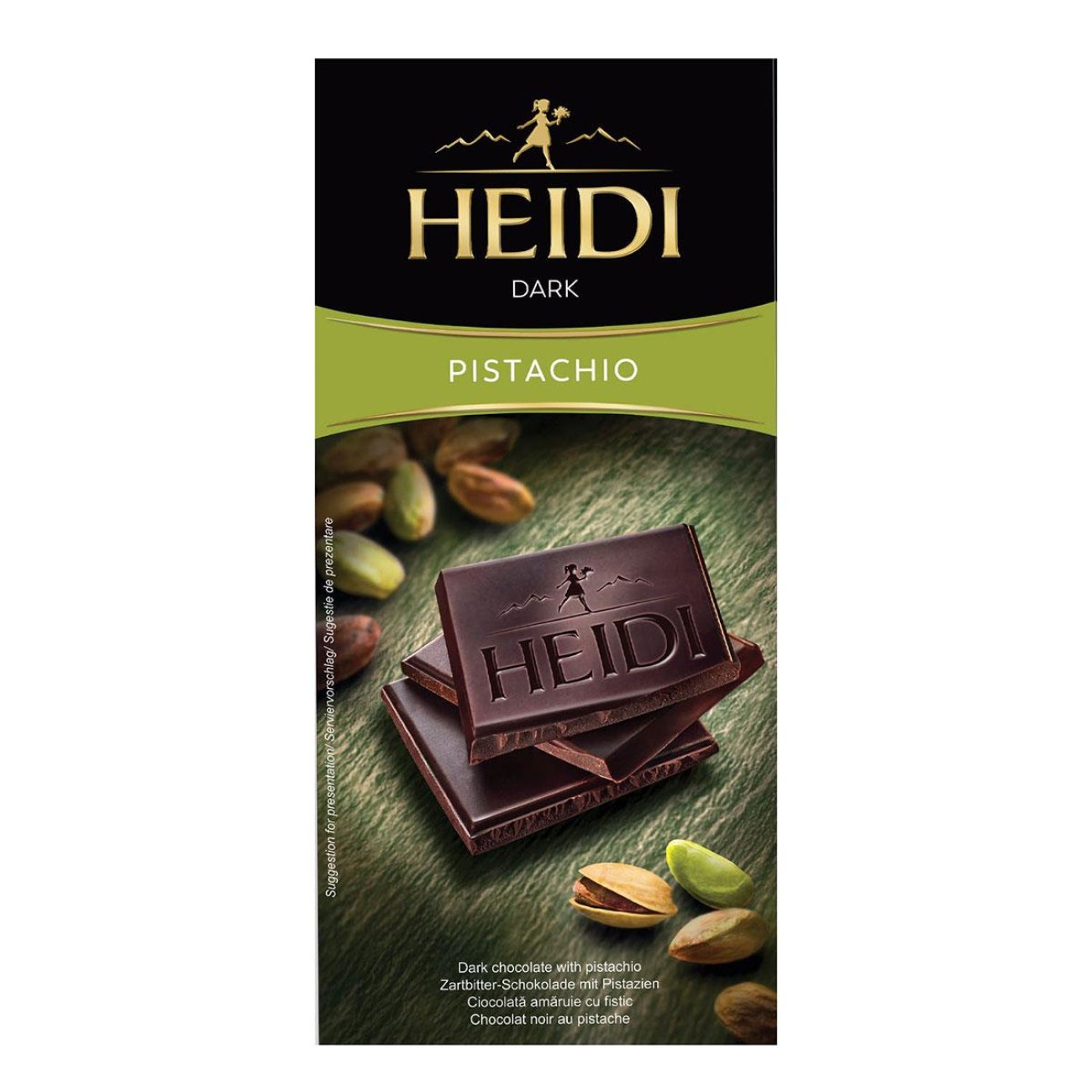 Heidi Dark Pistachio 80gr.