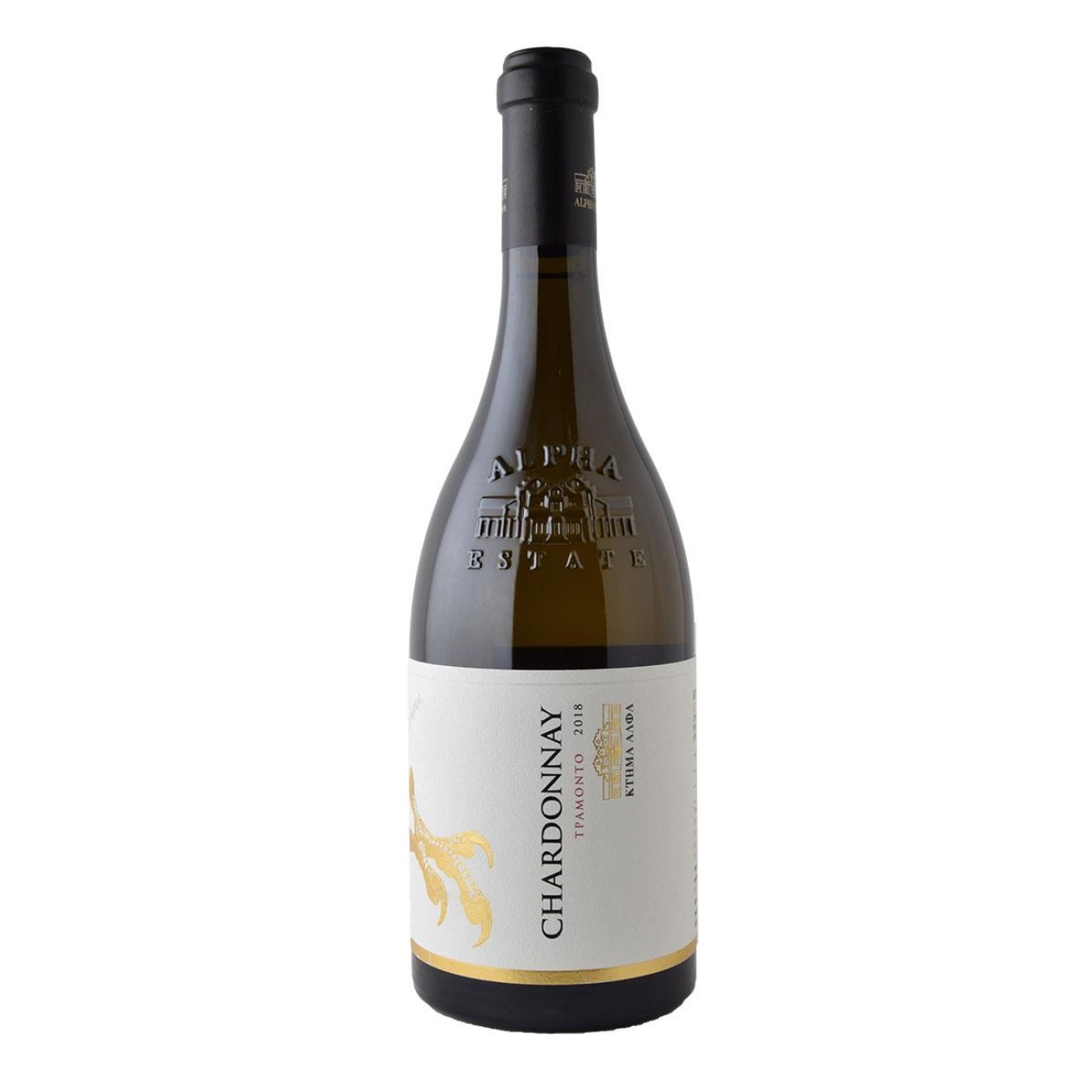 Κτήμα Άλφα Chardonnay 750ml Λευκό