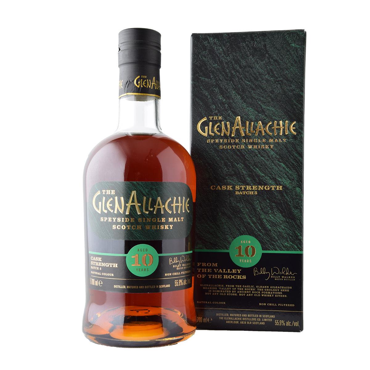 Glenallachie 10 y.o. cask strength batch 5 700ml