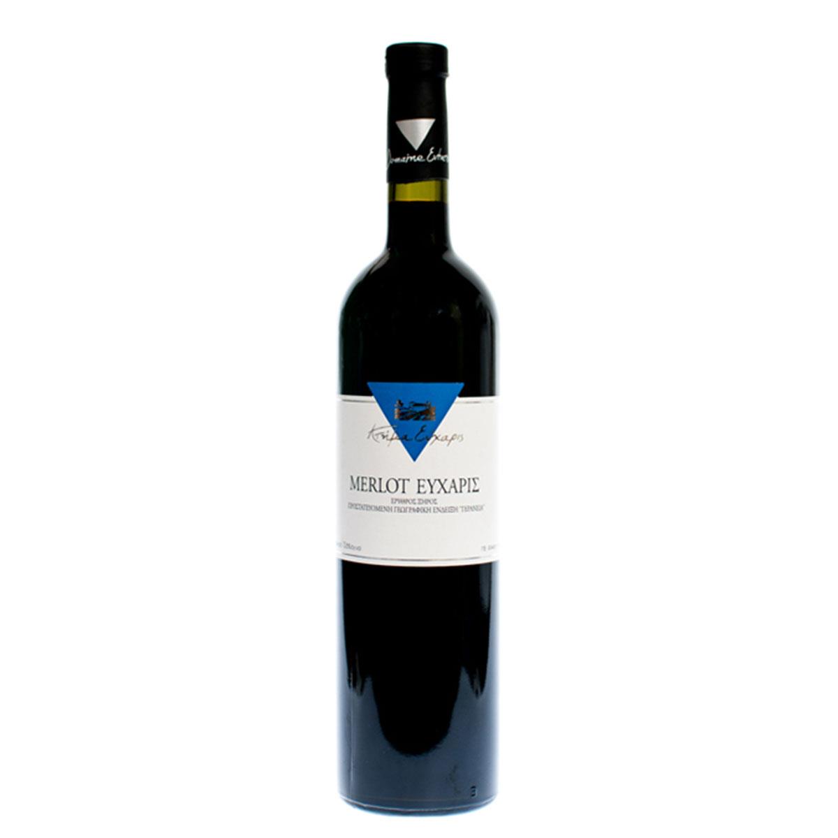 Κτήμα Εύχαρις Merlot 750ml Ερυθρό