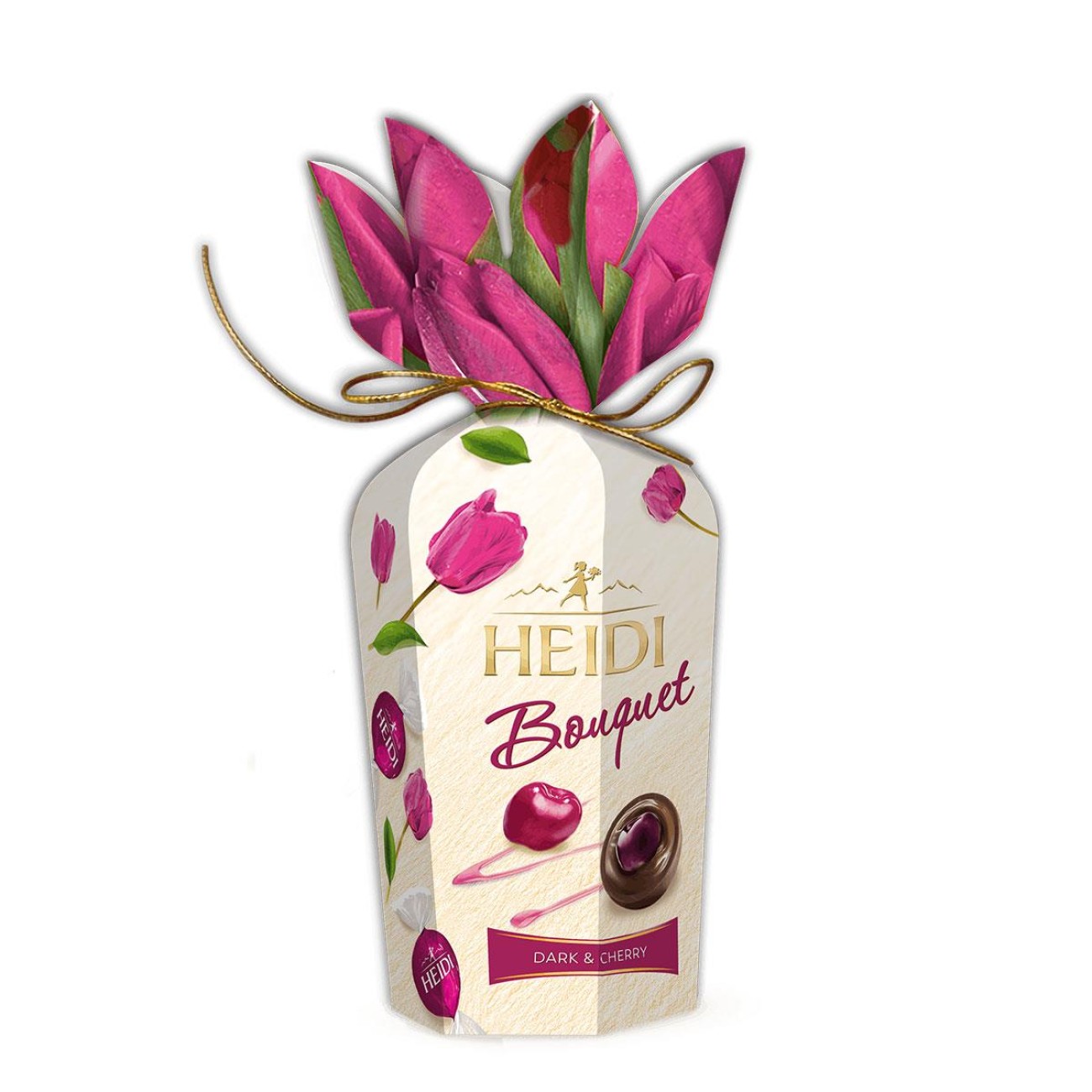 Heidi Bouquet Dark & Cherry Σοκολατάκια 120gr.