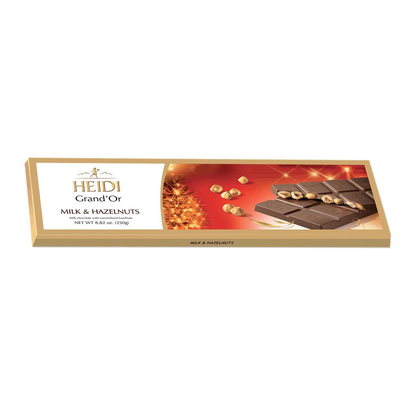 Heidi Grand Or Milk & Haselnuts 250gr.