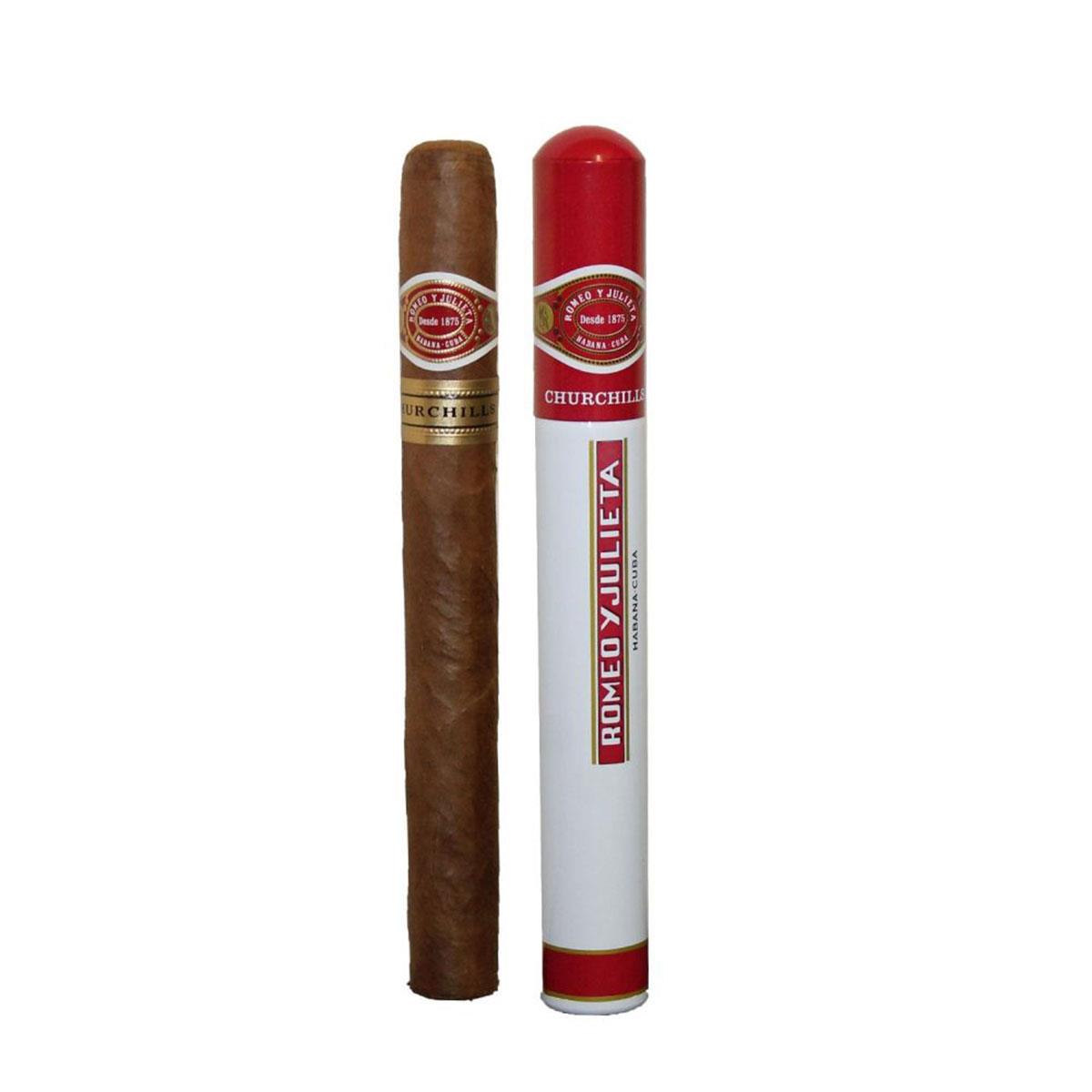 Romeo y Julieta Churchills tubo