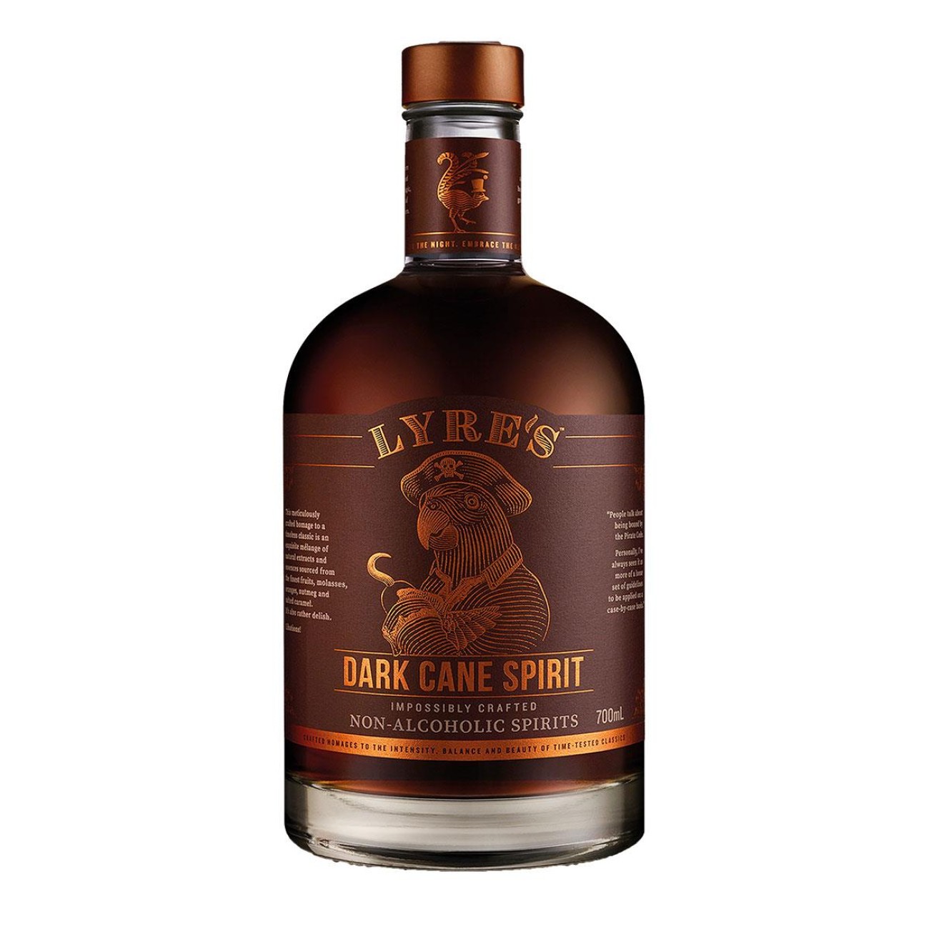 Lyres Dark Cane Spirit Non Alcohol 700ml