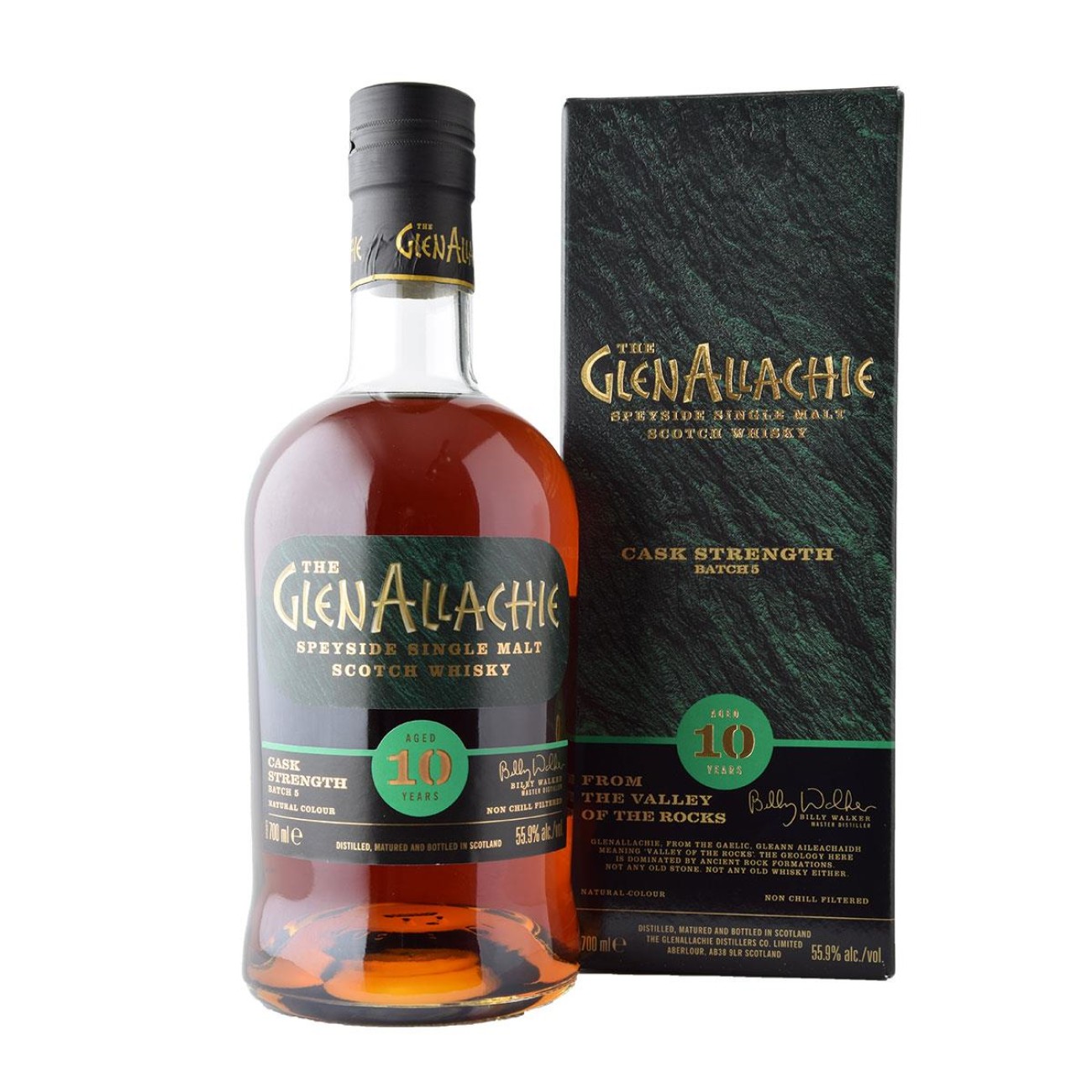 Glenallachie 10 y.o. cask strength batch 6 700ml