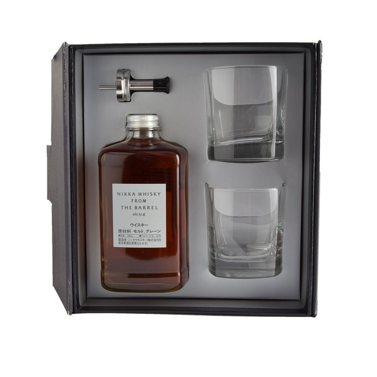 Nikka From The Barrel 500ml Κασετίνα (2 ποτήρια+πώμα ροής)