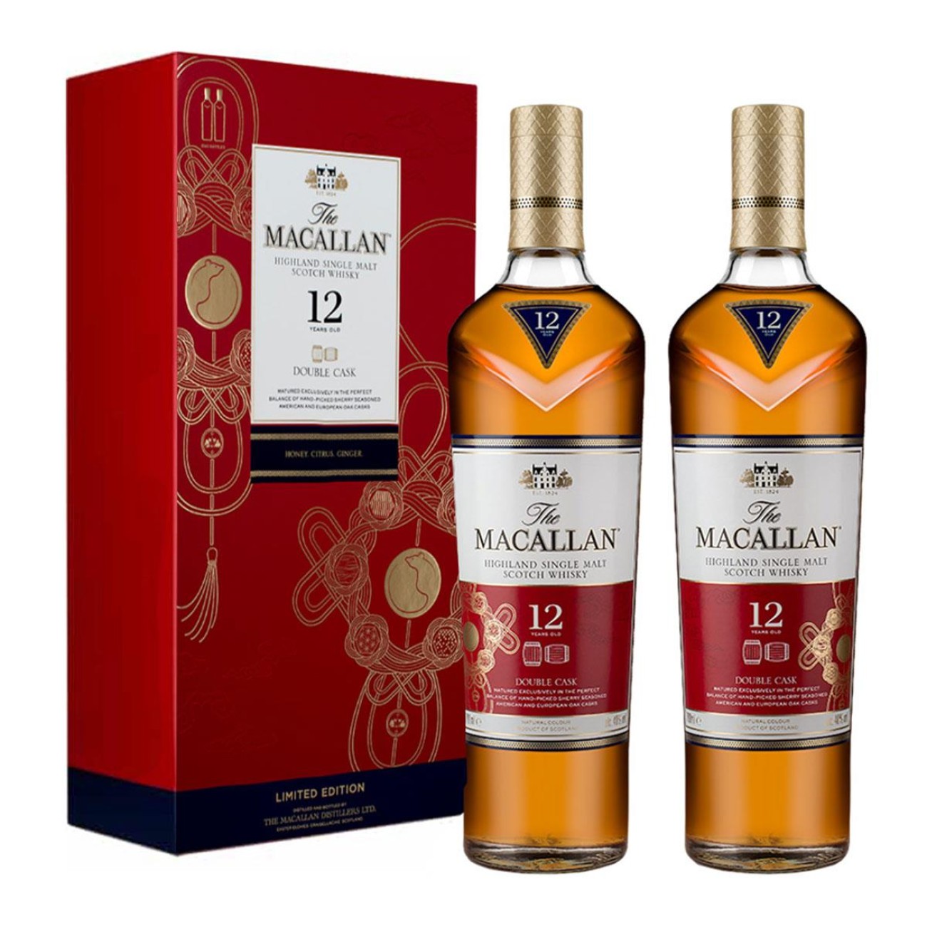 Macallan 12 y.o. Double Cask lunar year 2x700ml