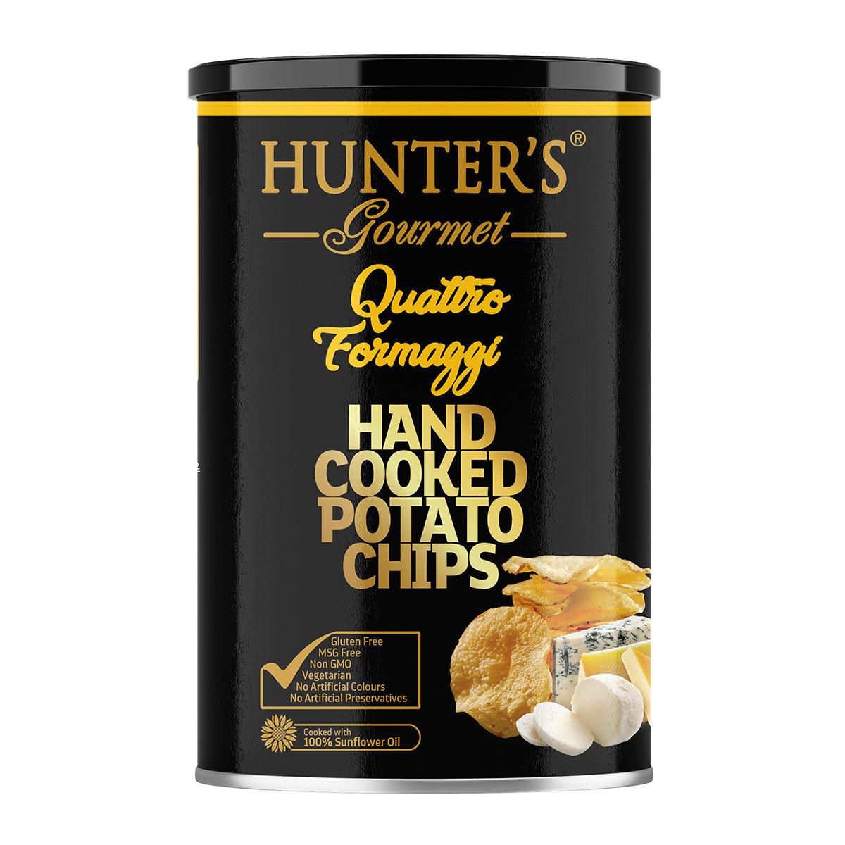 Hunters Quattro Formaggi πατατάκια 150gr.