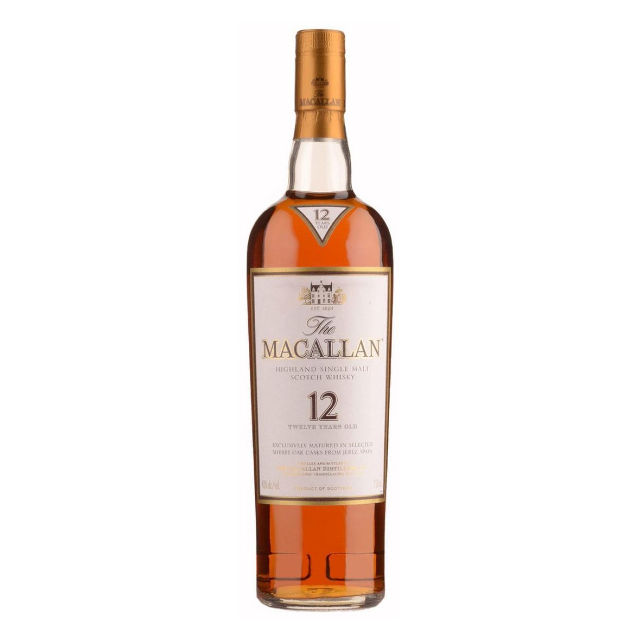 Macallan 12 y.o. Old Label Sherry Oak Cask 700ml