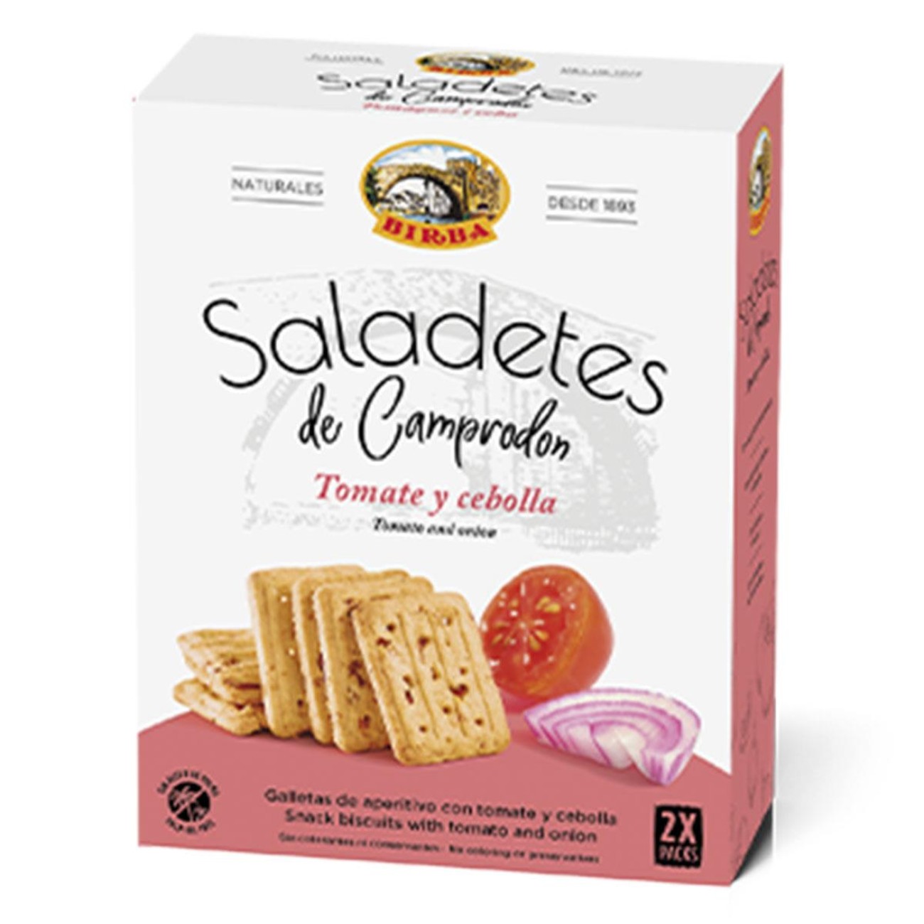 Birba Saladetes Tomato & Onion κρακεράκια 150gr.