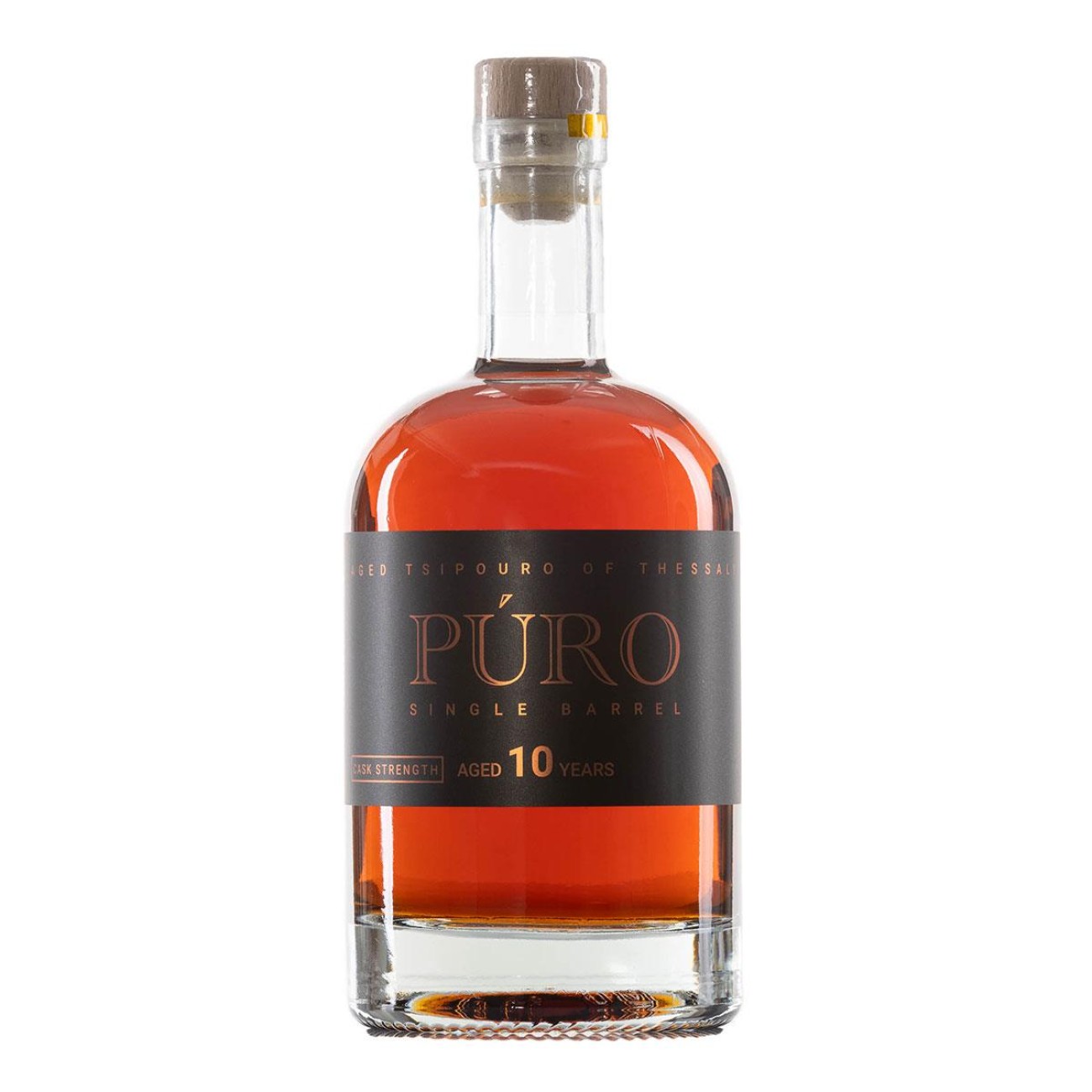 Puro Single Barrel 10 y.o. Παλαιωμένο Τσίπουρο 500ml σε ξυλοκιβώτιο