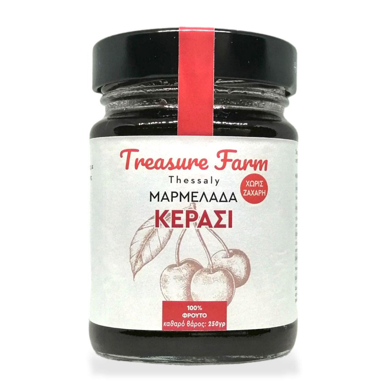 Treasure Farm μαρμελάδα Κεράσι 250gr.