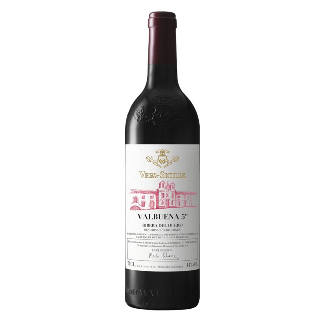 Vega Sicilia Valbuena 5o 750ml Ερυθρό