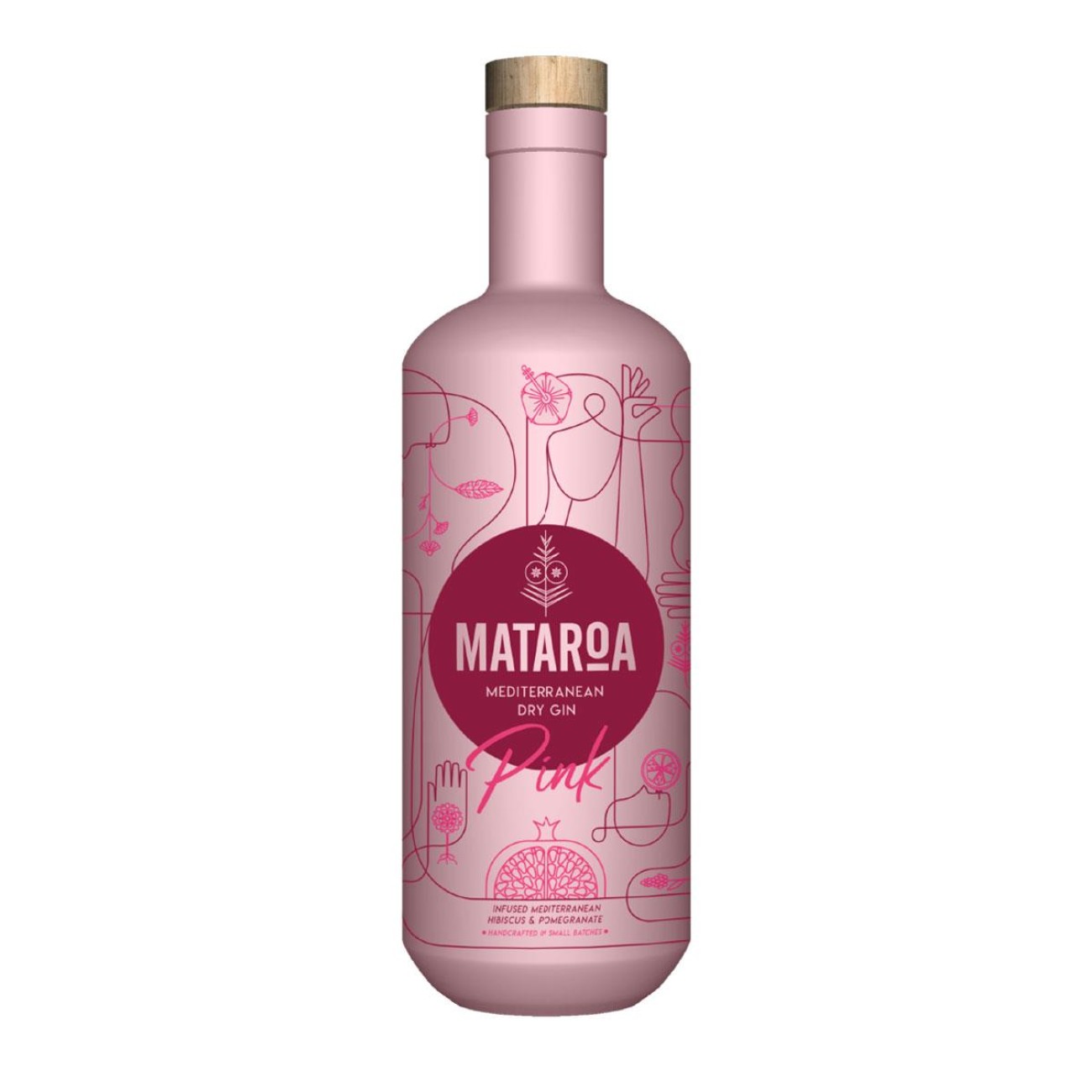 Mataroa Pink Gin 700ml