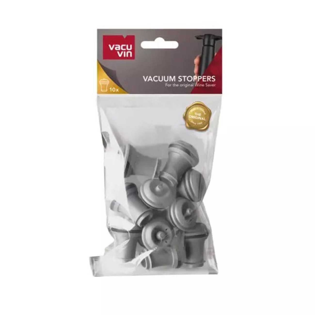 Vacu Vin Vacuum Stoppers 10 τεμάχια