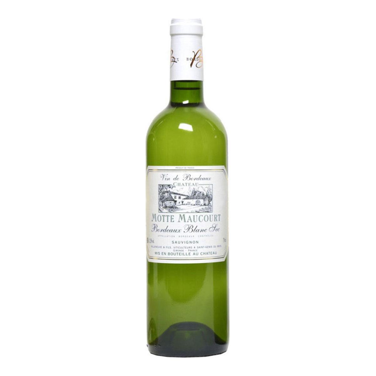 Chateau Motte Maucourt Bordeaux Sauvignon 750ml Λευκό